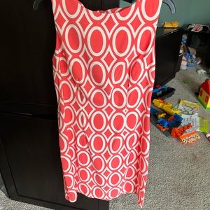 Womens Summer Dress - Beautiful Coral Color - Size 12 - Perfect Condition!